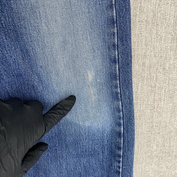 Vintage Levis 505‎ Jeans Mens 36X30 Tapered Straight Faded Made in USA Regular - Picture 11 of 15